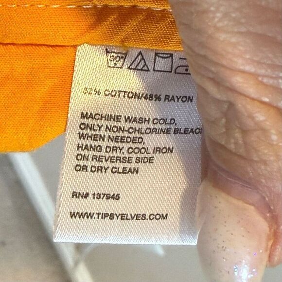 TIPSY ELVES ST. PATRICK DAYS IRISH FLAG BUTTON DOWN SHIRT MEN'S LARGE - Picture 7 of 11